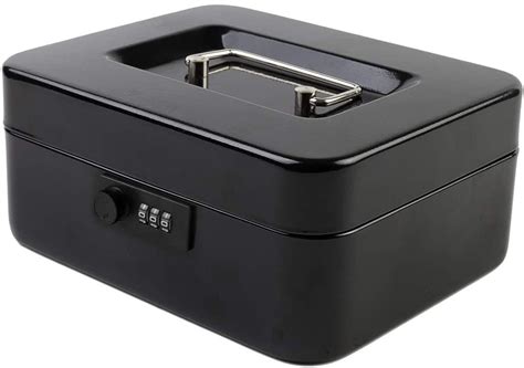 steel money box safe|combination safe money box.